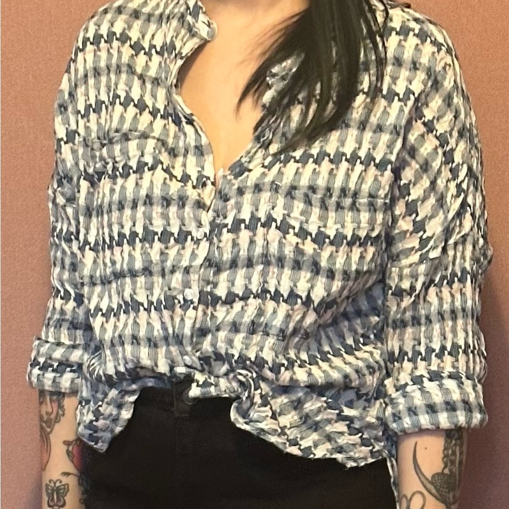 Lou & Grey super soft button down